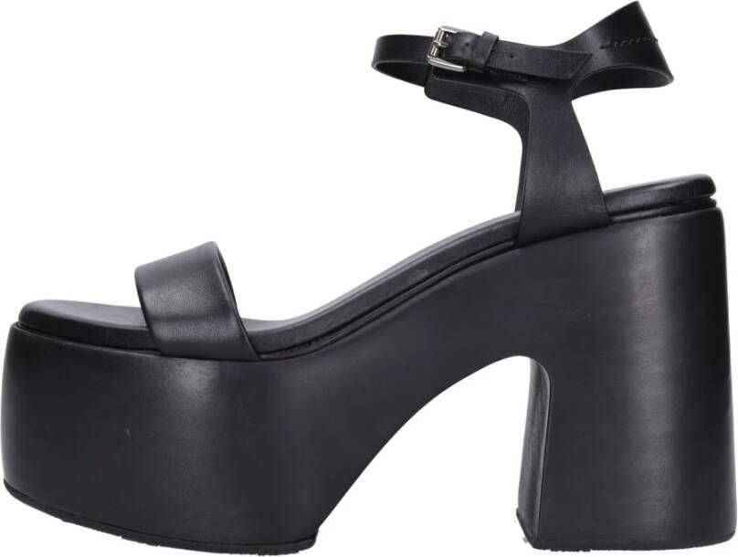 Casadei Sandalen Zwart Black Dames