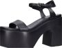 Casadei Sandalen Zwart Black Dames - Thumbnail 6