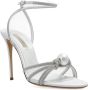 Casadei Sandaletten met hak Gray Dames - Thumbnail 4