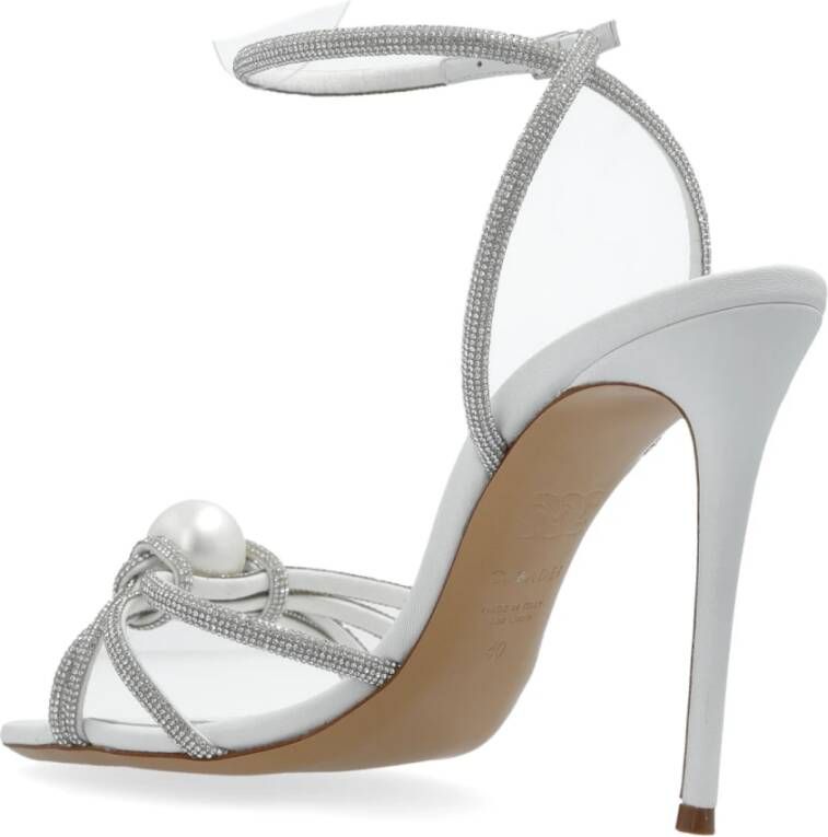 Casadei Sandaletten met hak Gray Dames