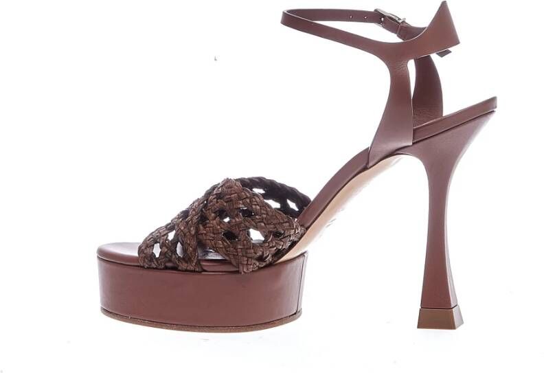 Casadei Sandals Bruin Dames