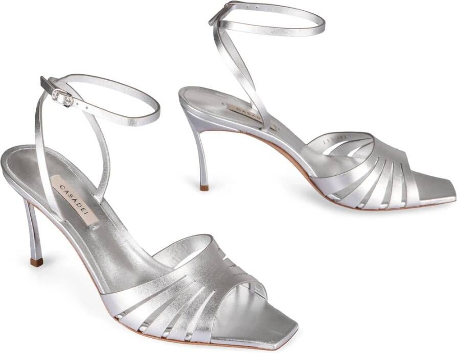 Casadei Sandals Gray Dames