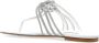 Casadei Slippers met glinsterende applicaties White Dames - Thumbnail 5