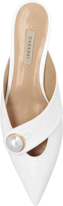 Casadei Slippers Tiffany White Dames