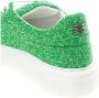 Casadei Groene Leren Sneaker Vetersluiting Comfortabel Green Dames - Thumbnail 11