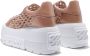 Casadei Innovatieve Vegan Leren Sneakers Brown Dames - Thumbnail 4