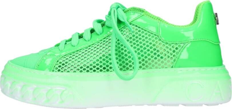 Casadei Sneakers Groen Green Dames