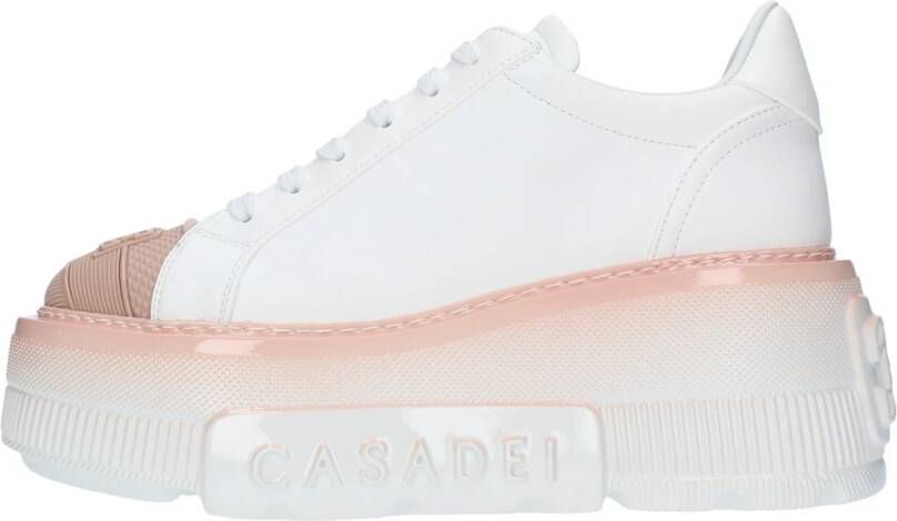 Casadei Sneakers Wit White Dames