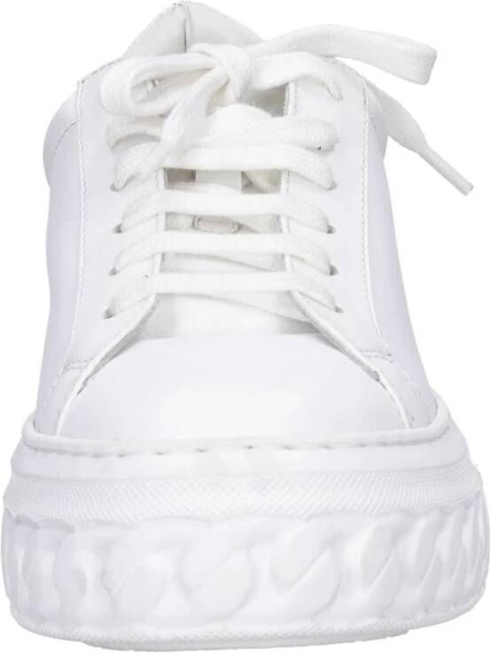 Casadei Sneakers Wit White Dames