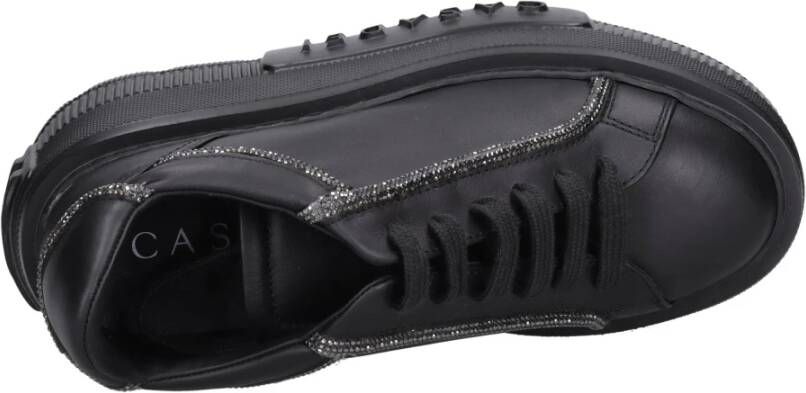 Casadei Sneakers Zwart Black Dames