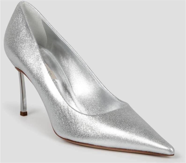 Casadei Stalen Blade Wonder Pumps Gray Dames