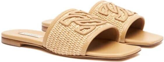 Casadei Stijlvolle Zomer Sandalen voor Vrouwen Beige Dames