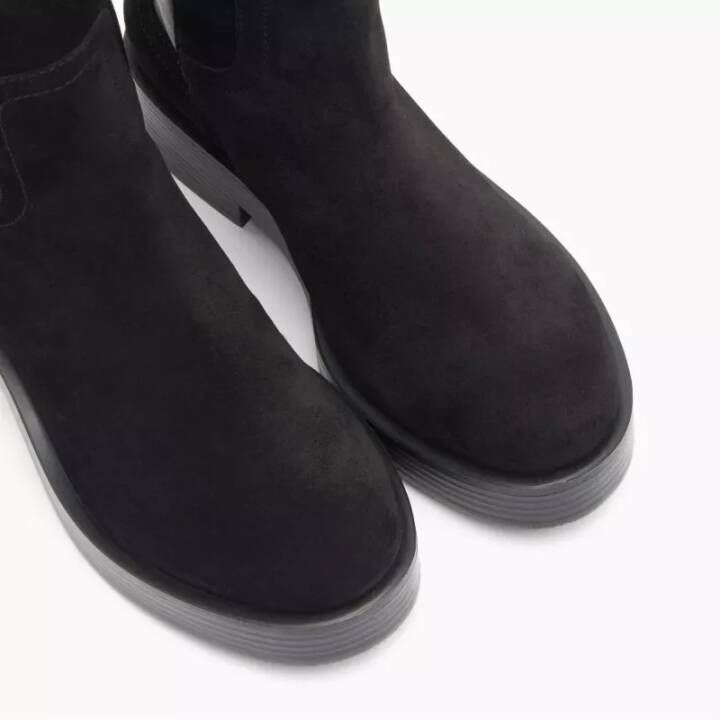 Casadei Suède Laarzen Black Dames