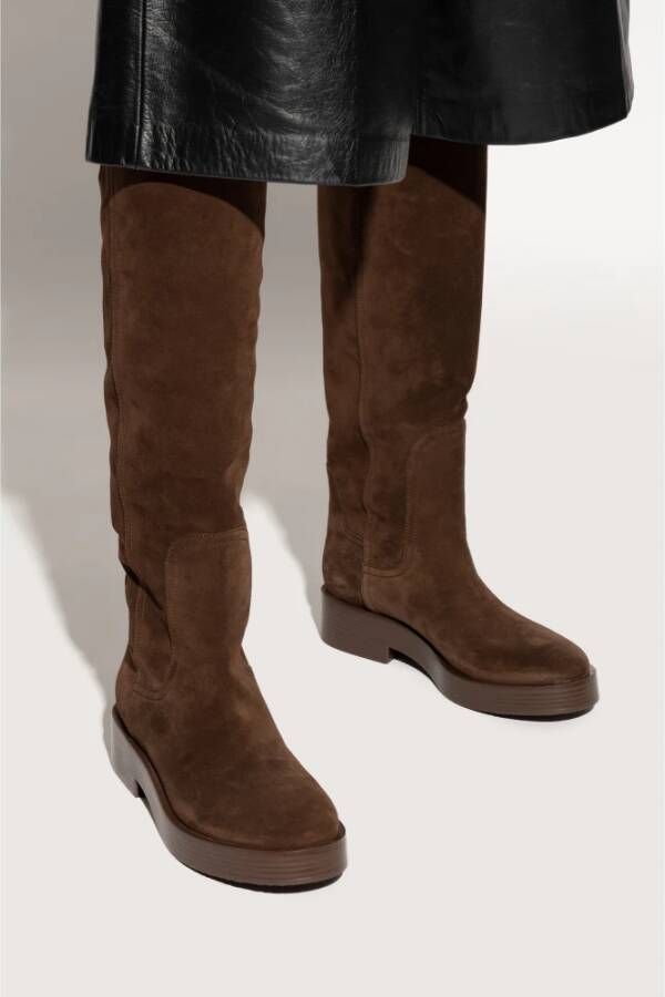 Casadei Suède laarzen Brown Dames