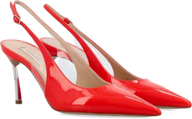 Casadei Superblade Stijlvol en Krachtig Red Dames