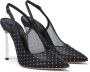 Casadei Vanity Slingback: Transparant en Romantisch Black Dames - Thumbnail 2