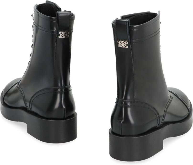 Casadei Veterschoenen met zijrits Black Dames