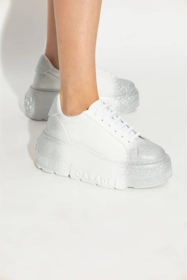 Casadei Wedge sneakers White Dames