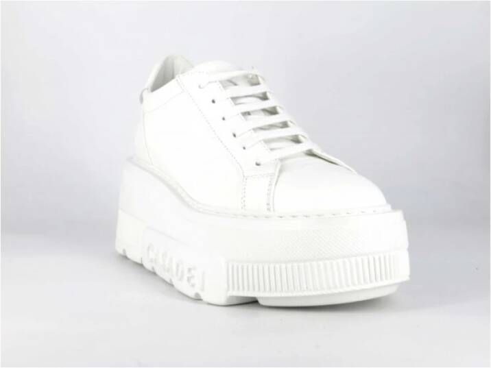 Casadei Witte Leren Nexus Sneakers White Dames