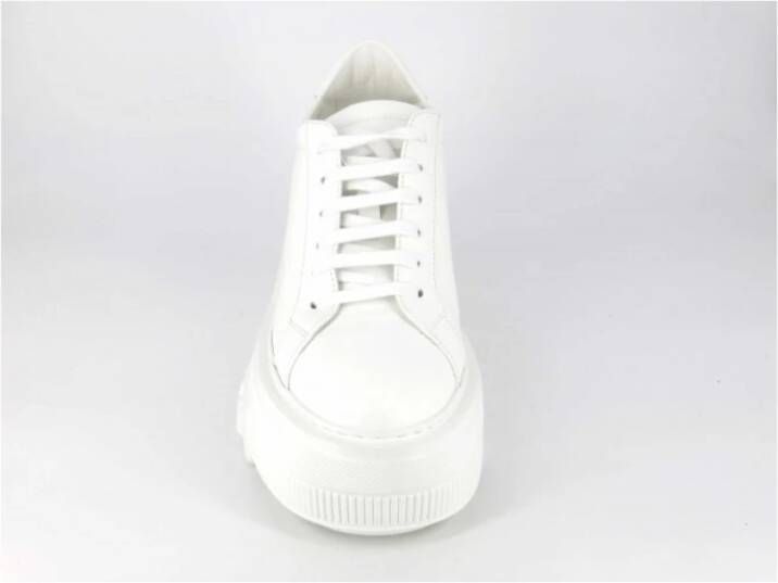 Casadei Witte Leren Nexus Sneakers White Dames