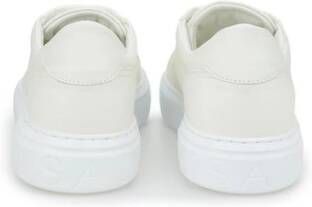 Casadei Witte Leren Sneaker White Dames