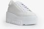 Casadei Witte Leren Sneakers Aw24 White Dames - Thumbnail 2