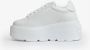 Casadei Witte Leren Sneakers Aw24 White Dames - Thumbnail 3