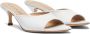 Casadei Witte Patentleren Kitten Heel Mule White Dames - Thumbnail 2