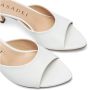 Casadei Witte Patentleren Kitten Heel Mule White Dames - Thumbnail 5