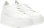 Casadei Witte Salento Sneaker met C-Chain Logo White Dames - Thumbnail 2