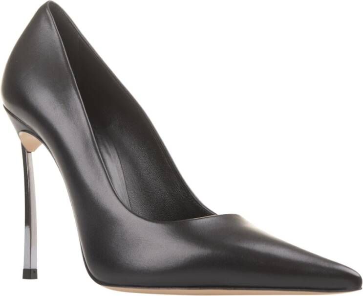 Casadei Zwarte Blade Pumps Black Dames