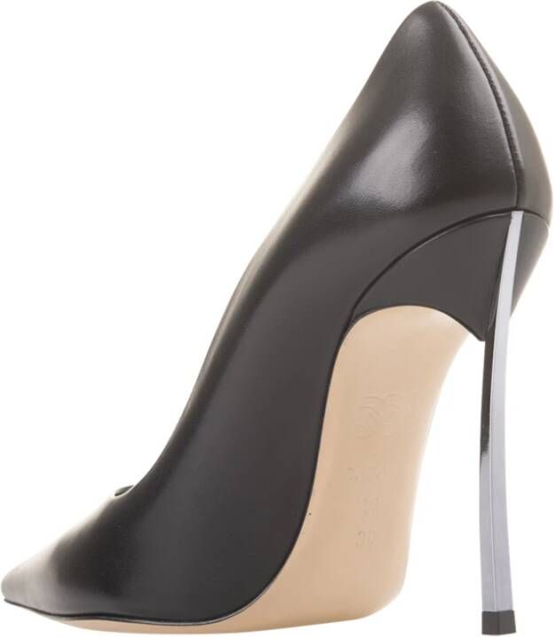 Casadei Zwarte Blade Pumps Black Dames