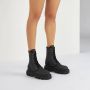 Casadei Zwarte Denim Veterschoen Black Dames - Thumbnail 6