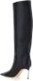 Casadei Boots & laarzen Superblade' Black Knee-High Boots With Stiletto He in zwart - Thumbnail 4