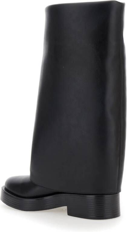 Casadei Zwarte Laagjes Mid-Calf Laarzen Black Dames