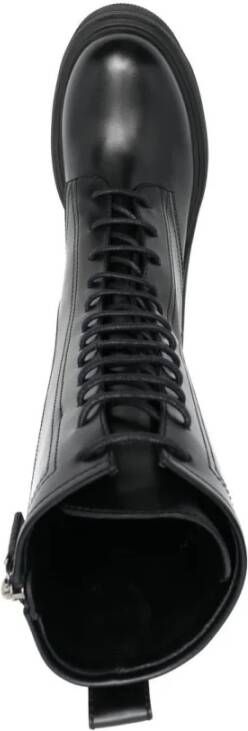 Casadei Zwarte Maxxxi Bikerlaarzen Black Dames