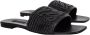 Casadei Zwarte slippers Black Dames - Thumbnail 2