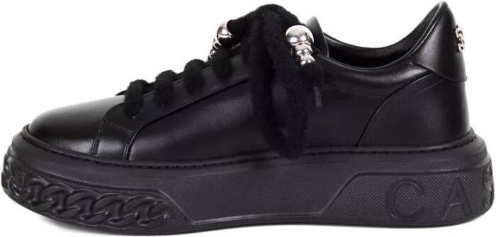 Casadei Zwarte Sneakers Black Dames