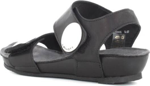 Cashott Stijlvolle Sandalen Black Dames