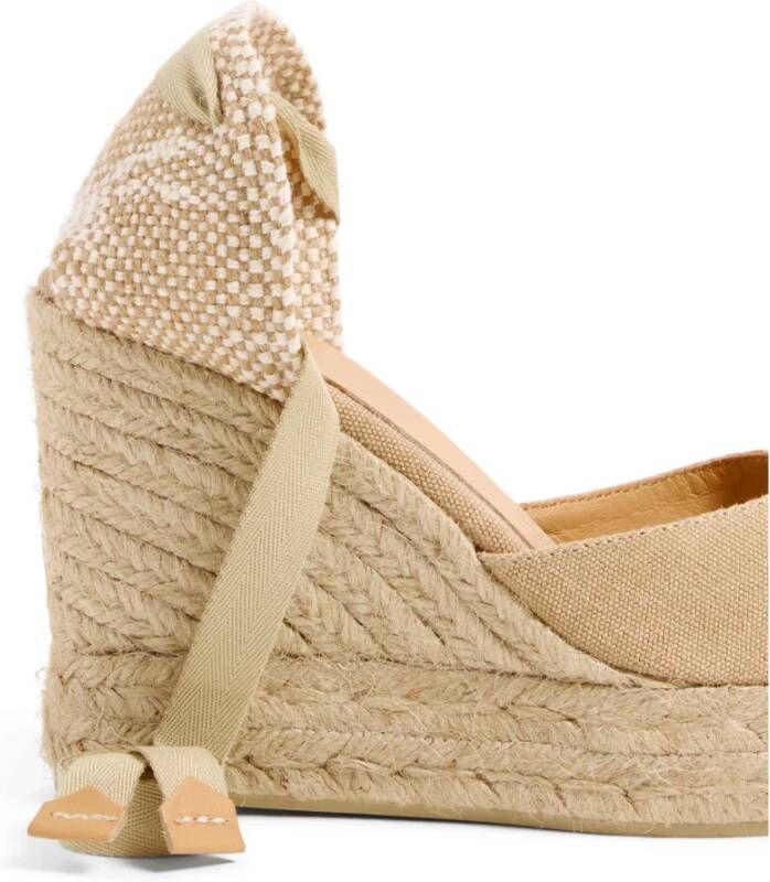 Castañer Carina 8Ed 002 11 cm Wedges Beige Dames