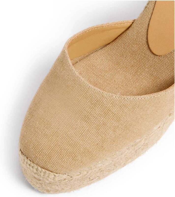 Castañer Carina 8Ed 002 11 cm Wedges Beige Dames