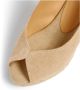 Castañer Open Teen Espadrilles met Touw Sleehak Beige Dames - Thumbnail 4