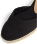 Castañer Zwarte Espadrille Sneakers met Enkelveters Black Dames - Thumbnail 5