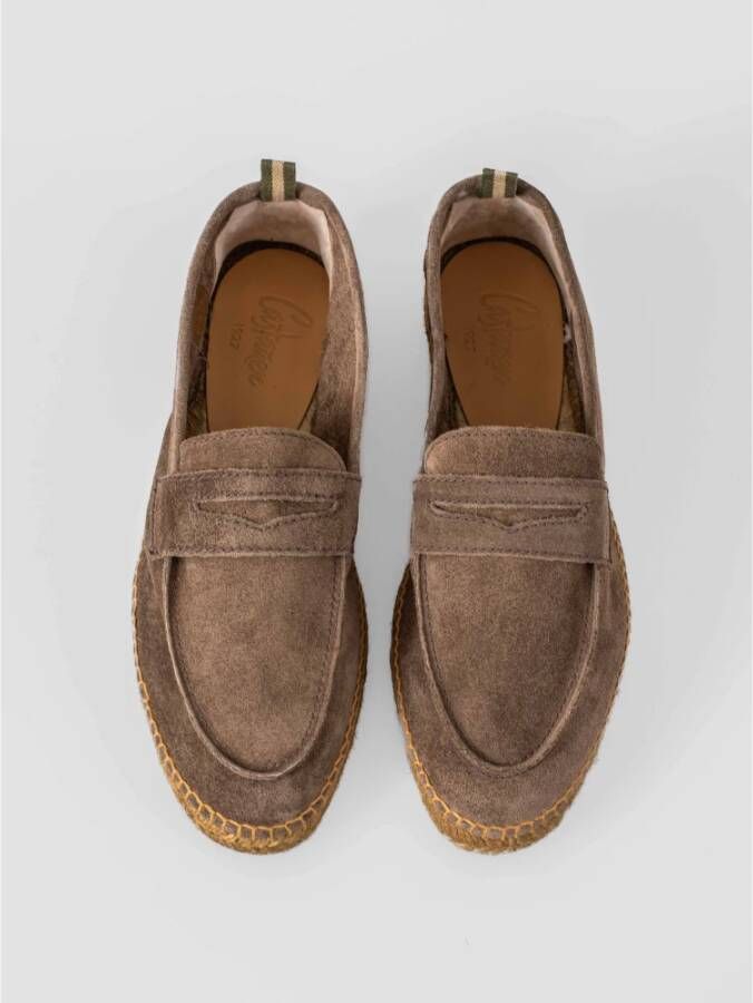 Castañer Authentieke heren espadrilles Brown Heren