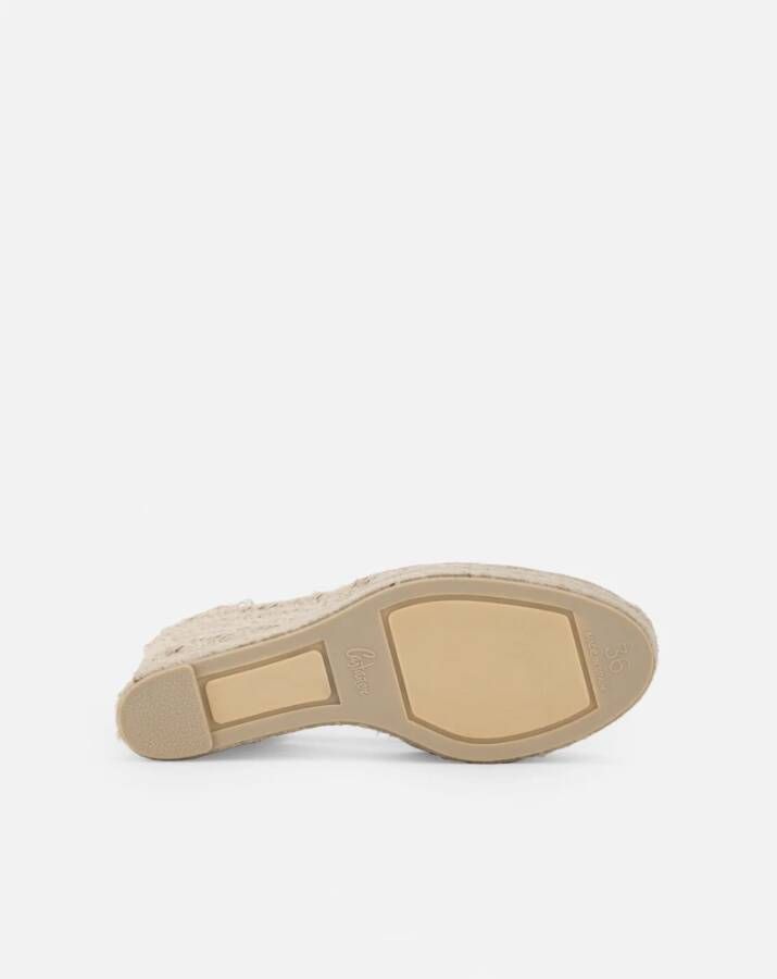 Castañer Beige Espadrille Sandalen Beige Dames