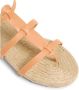 Castañer Beperkte oplage x Ancient Greek Sandals. Delos leren sandalen met enkelband met zijdelingse metalen gesp. Beige Dames - Thumbnail 9