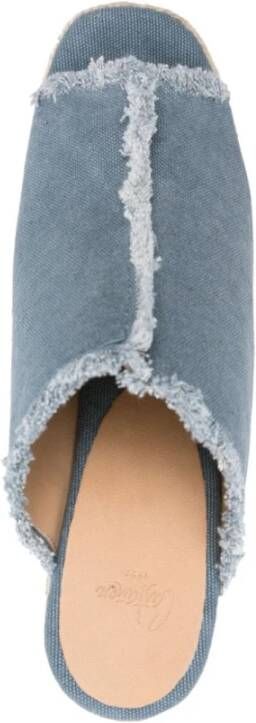 Castañer Fatima Denim Blauwe Sandalen Blue Dames