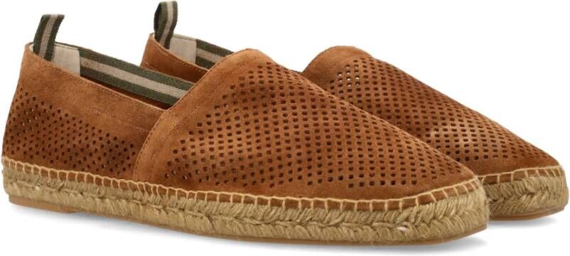 Castañer Bruine Suède Espadrilles Brown Heren