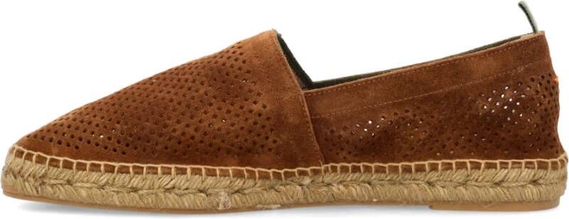 Castañer Bruine Suède Espadrilles Brown Heren