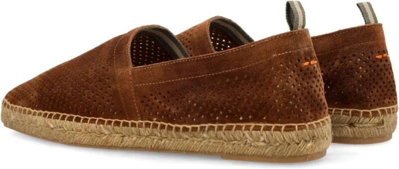 Castañer Bruine Suède Espadrilles Brown Heren